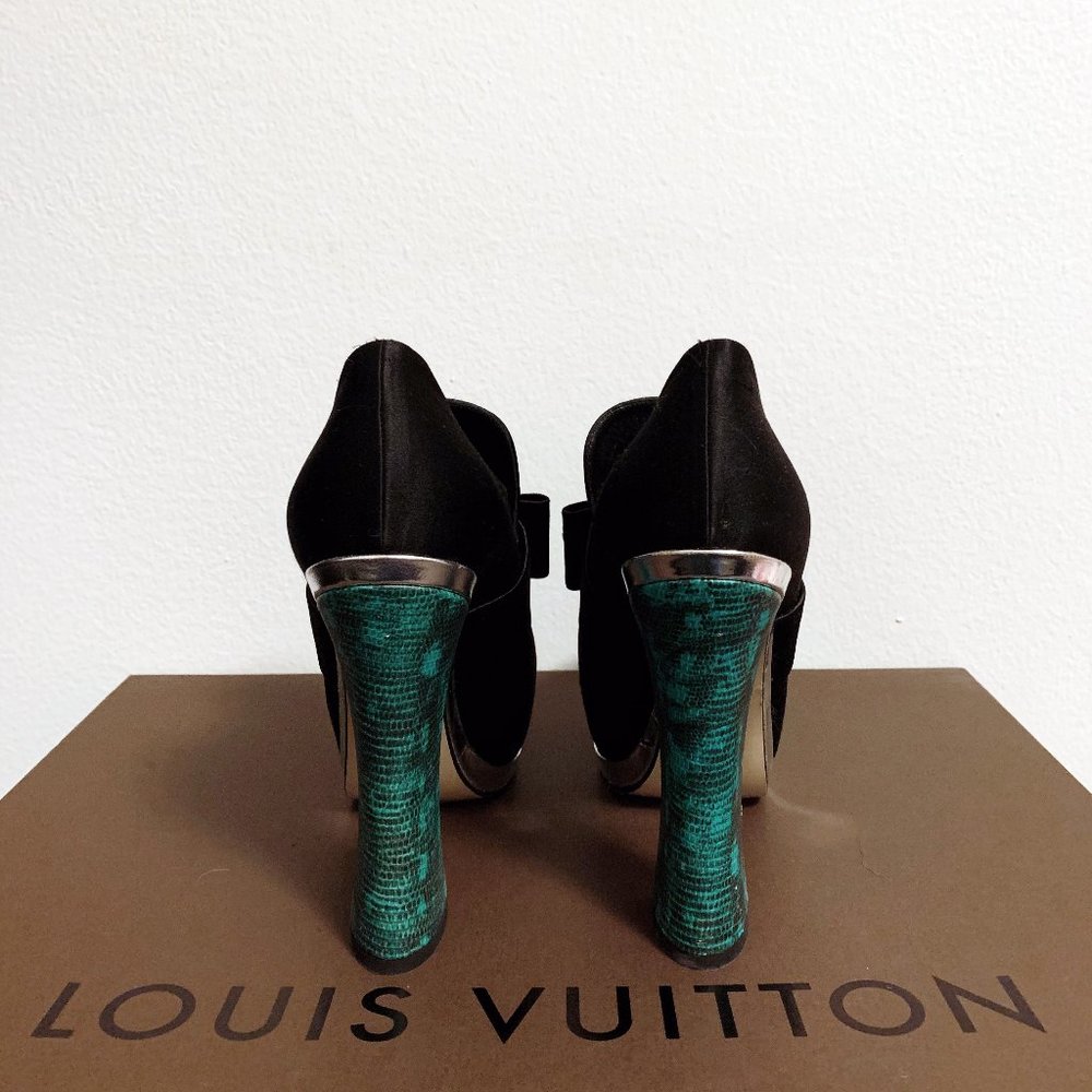 Miu Miu Black Platform Bootie - image 5